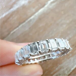 COPY - 3.55ct Natural Diamond Eternity Ring